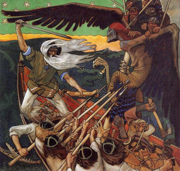 Akseli Gallen Kallela, Une passion Finlandaise.