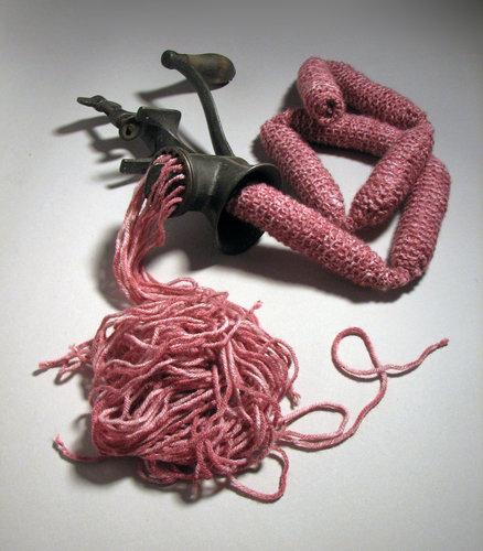 Saucisses de laine hachées - Minced Wool Sausages 