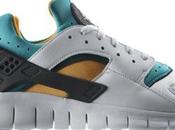 Restock: Nike Huarache Free White/Blue Emerald