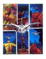 Planche intérieure de la BD Arzach