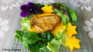 Foie gras au citron vert ... ou à la mandarine