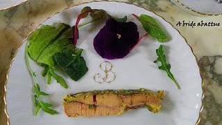 Foie gras au citron vert ... ou à la mandarine