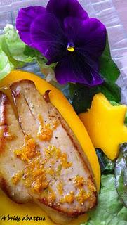 Foie gras au citron vert ... ou à la mandarine