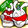 Ramassez un Max de carottes avec Robber Rabbits: Christmas Gift! pour iPhone/iPad est Gratuit