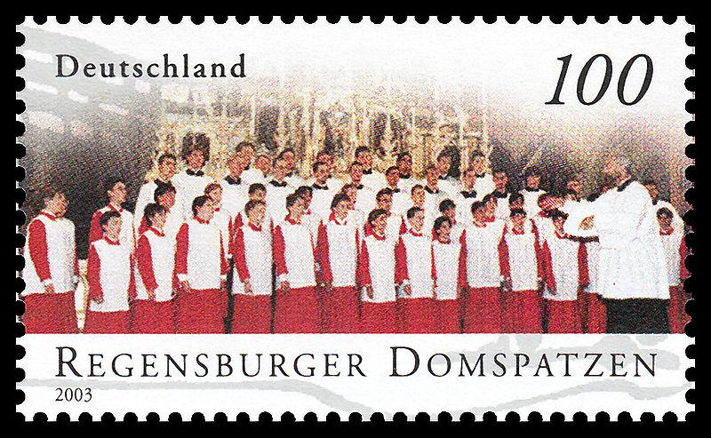 Datei:Stamp Germany 2003 MiNr2318 Regensburger Domspatzen.jpg