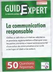couverture guide expert mémento pratique la communication responsable environnement magazine