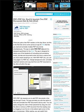 Prendre des screenshots de pages Web sur iOS avec Web Scroll Capture