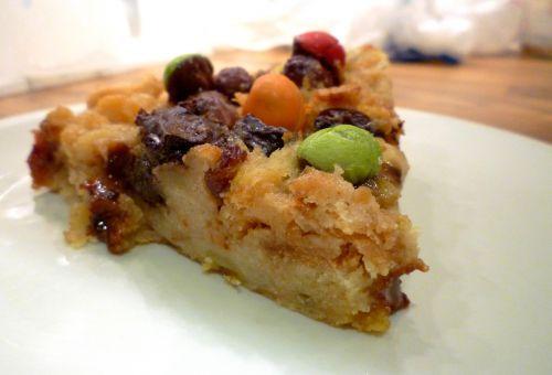 Pudding aux M&M;'s et banane