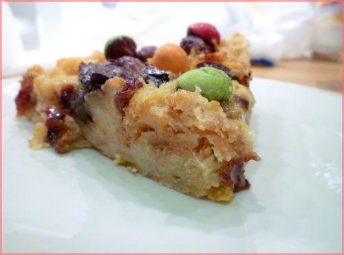 Pudding aux M&M;'s et banane