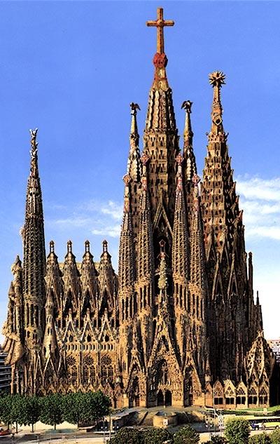 La Sagrada familia : le plus beau monument architectural du monde