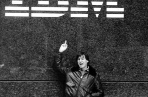 Steve Jobs : cliché inédit quand for lover IBM !!