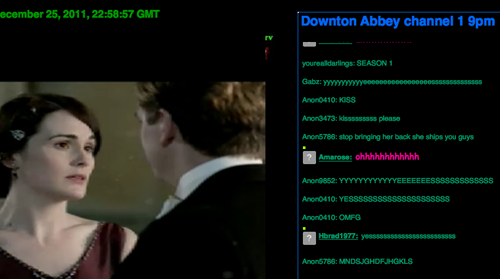 Le mieux c’était de regarder l’épisode en direct et...