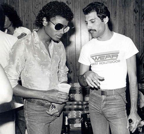 Freddy Mercury & Michael Jackson