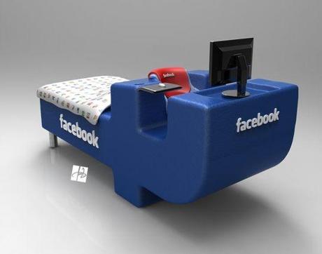 Fbed: Un lit Facebook pour les acros
