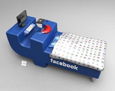 Fbed: Un lit Facebook pour les acros