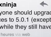 Mettre jour votre appareil 5.0.1 mettre jour?