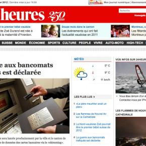 24h et Tribune: mêmes vilains nouveaux sites