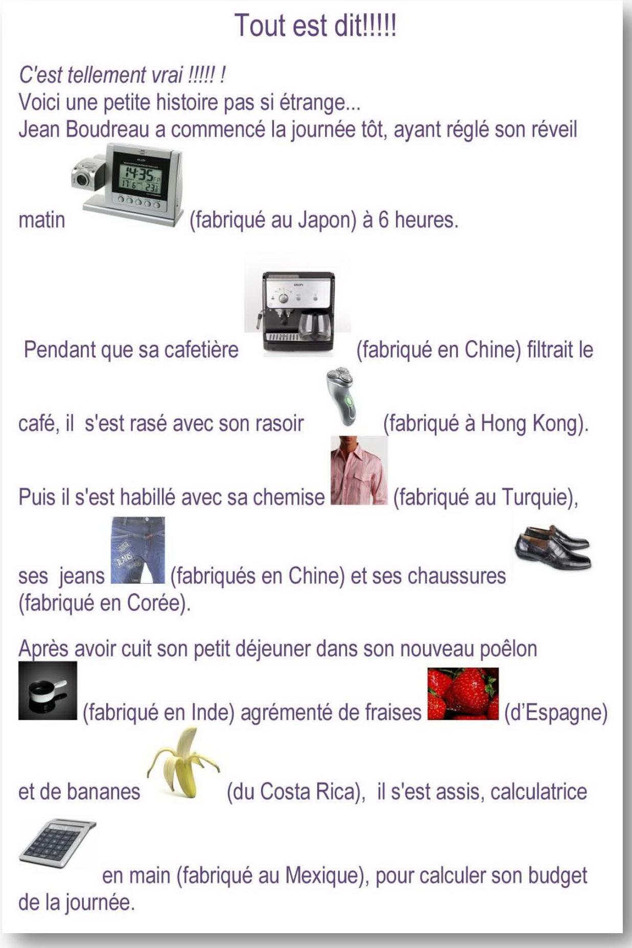 C’est tellement vrai !!!!! ! Voici une petite histoire pas si étrange…