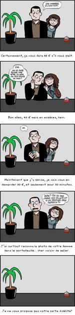 La réception, bonjour.