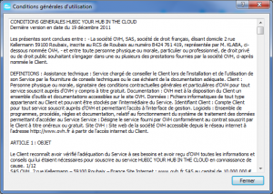 [TEST] HUBIC : stockage dans les nuages par OVH