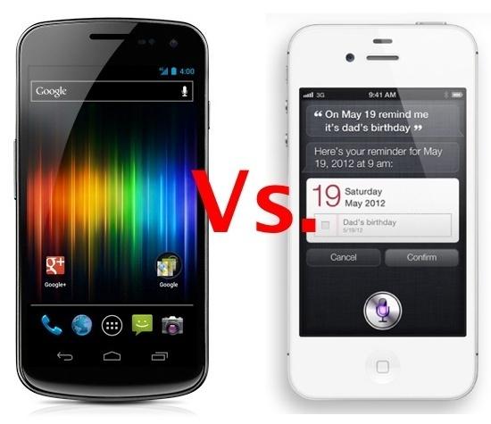 10 raisons de choisir l'iPhone 4S au Galaxy Nexus...