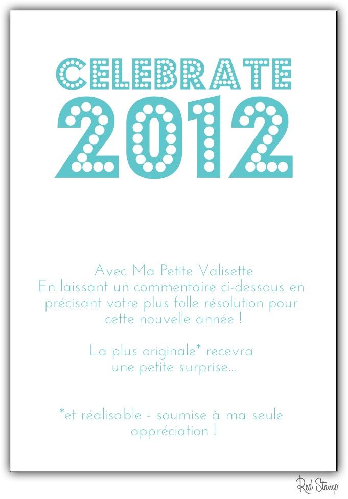 Let's celebrate 2012 !