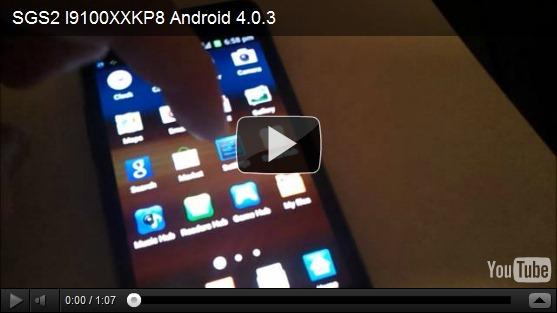 Deux ROM Samsung, en version Alpha sous Android 4.0.1 et 4.0.3 leaked (Vidéo)