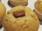 Muffins beurre cacahuètes coeur Kinder