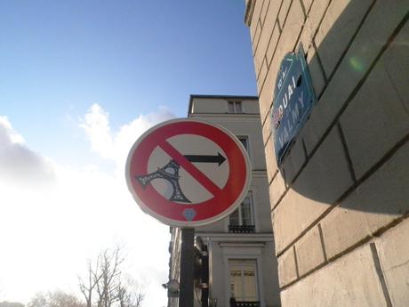 Art urbain à Paris : Clet Abraham