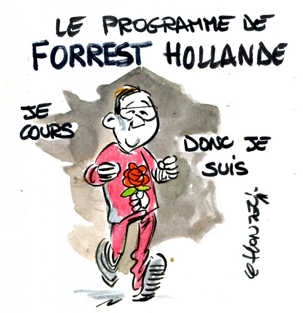 Forrest Hollande: Programme de campagne