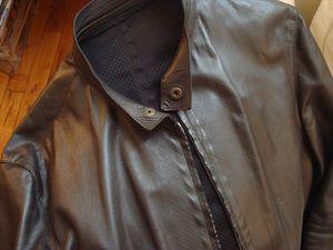 Veste cuir Neil Barrett