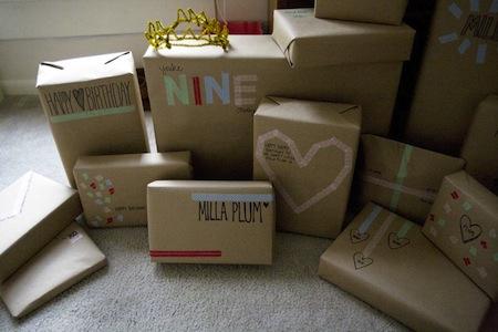 Les cadeaux de Plum