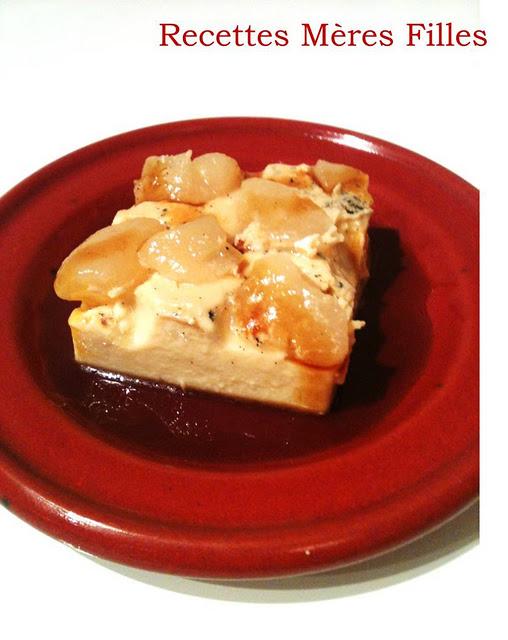 La recette Légère : Flan aux poires à la cocotte-minute