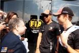 Jean Todt, Lewis Hamilton, Jenson Button, McLaren, 2011 British Formula 1 Grand Prix, Formula 1