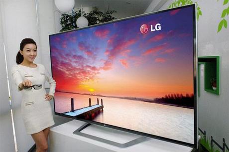 LG annonce une TV Quad HD de 84 pouces au CES 2012