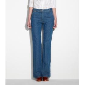 Pantalon coupe droite APC MADRAS jean évasé