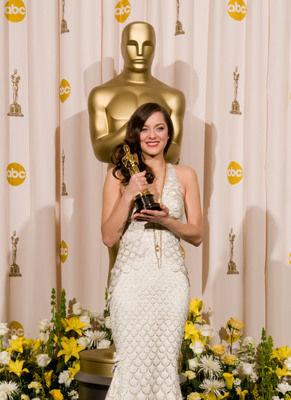Marion Cotillard. Oscar de la Meilleure actrice pour La M�
 - C�monie des Oscars 2008