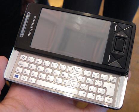 Sony Ericsson Xperia X1 ouvert