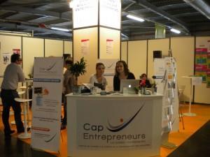 DSCN0538 Cap Entrepreneurs et le Salon de l’Entreprise, une équipe qui gagne !