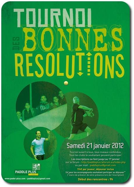 Paddle Plus. Tournoi des bonnes Résolutions.