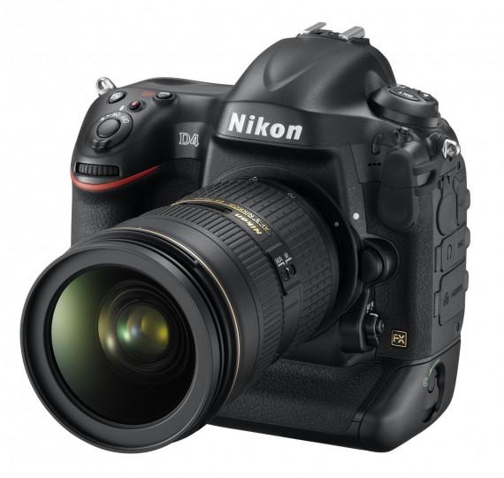 D4 24 70 front34l 570x540 Nikon D4 et son nouveau AF S 85mm F/1,8G