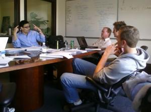 Une séance de pitch scénariste/producteur… ou presque