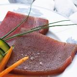 Makis de tartare de thon au saumon fumé