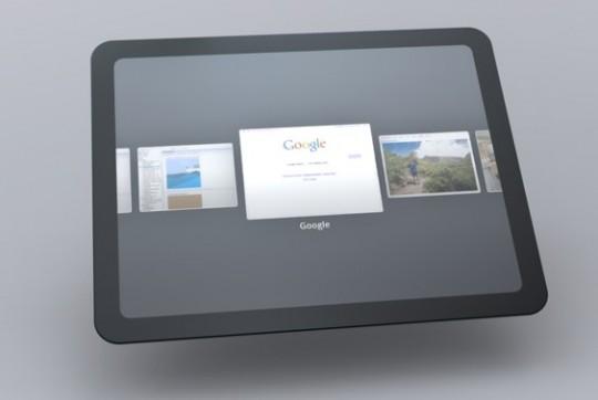 Tablette Google 540x362 Google va lancer sa tablette tactile