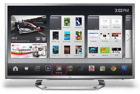 LG Google TV 5001 LG dévoile sa Google TV au CES