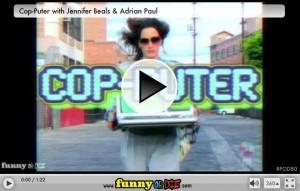 Funny vidéo : Jennifer Beals fait dans le vintage 80′s
