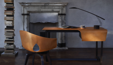 Roberto Lazzeroni for Poltrona Frau: Fred & Ginger Table & Chair