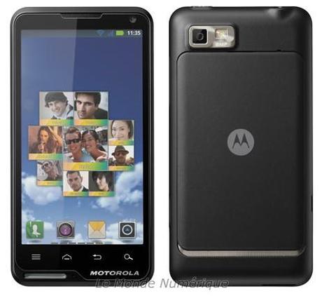 CES 2012 : Motorola exposera ces deux nouveaux smartphones sous Android, Motoluxe et Defy Mini