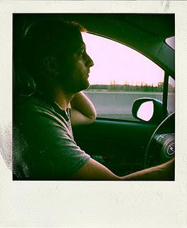 un coucher de soleil ( si, si...)mon sac de l'été.un biso...