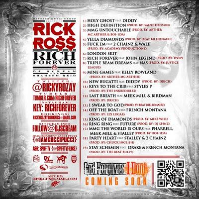 Rick Ross – Rich Forever Mixtape (telecharger et écouter)